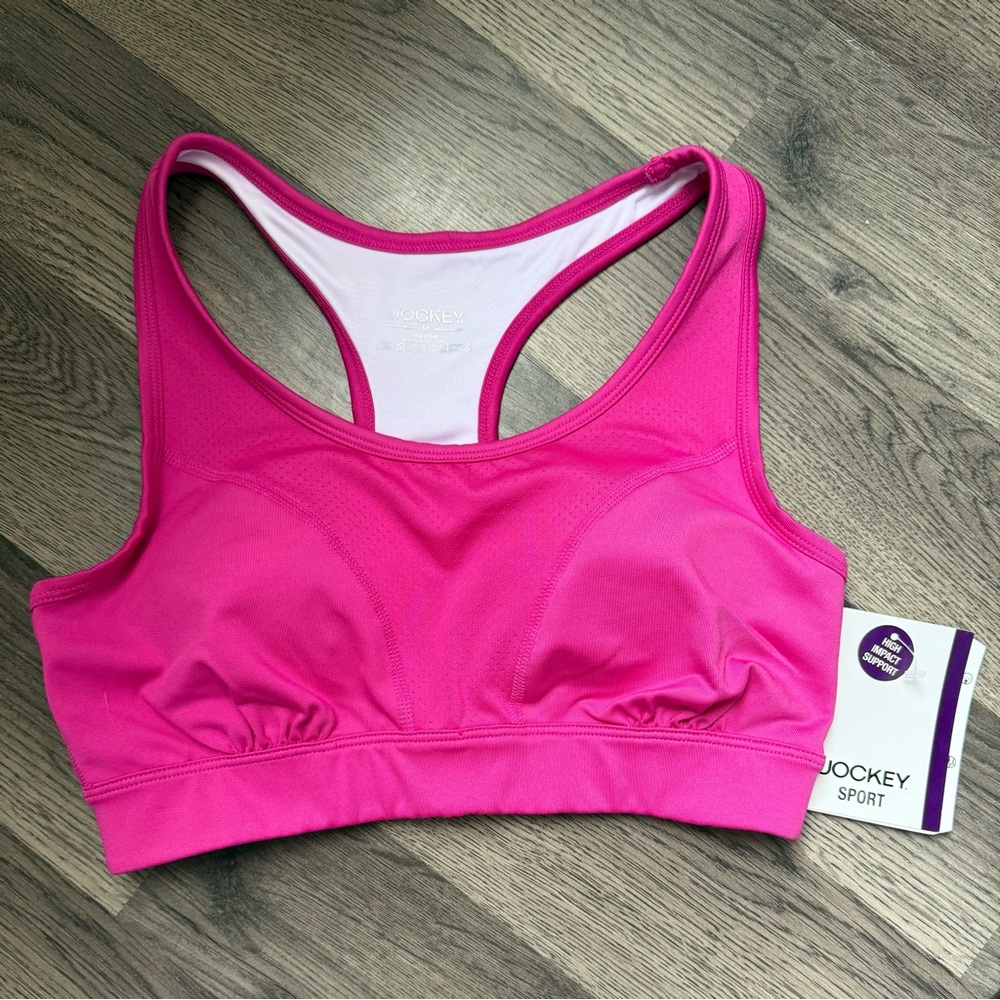 Jockey Vibrant Pink Sports Bra